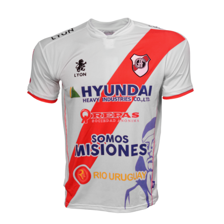 2017 Guaraní Antonio Franco Home Soccer Jersey
