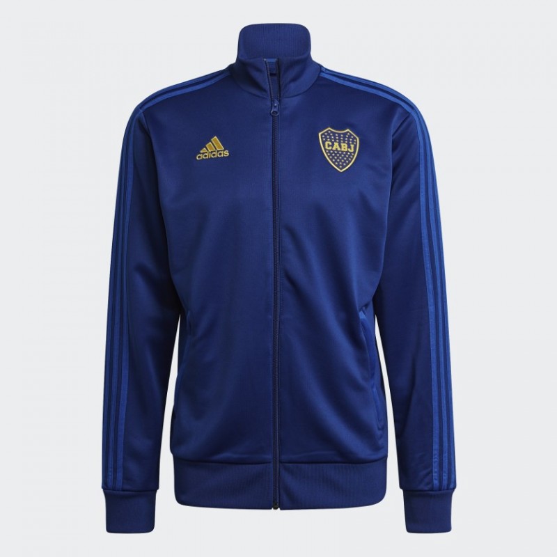 2021 Boca Juniors 3 Strips Jacket