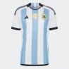 2022/23 Argentina Home Jersey WC 3 stars