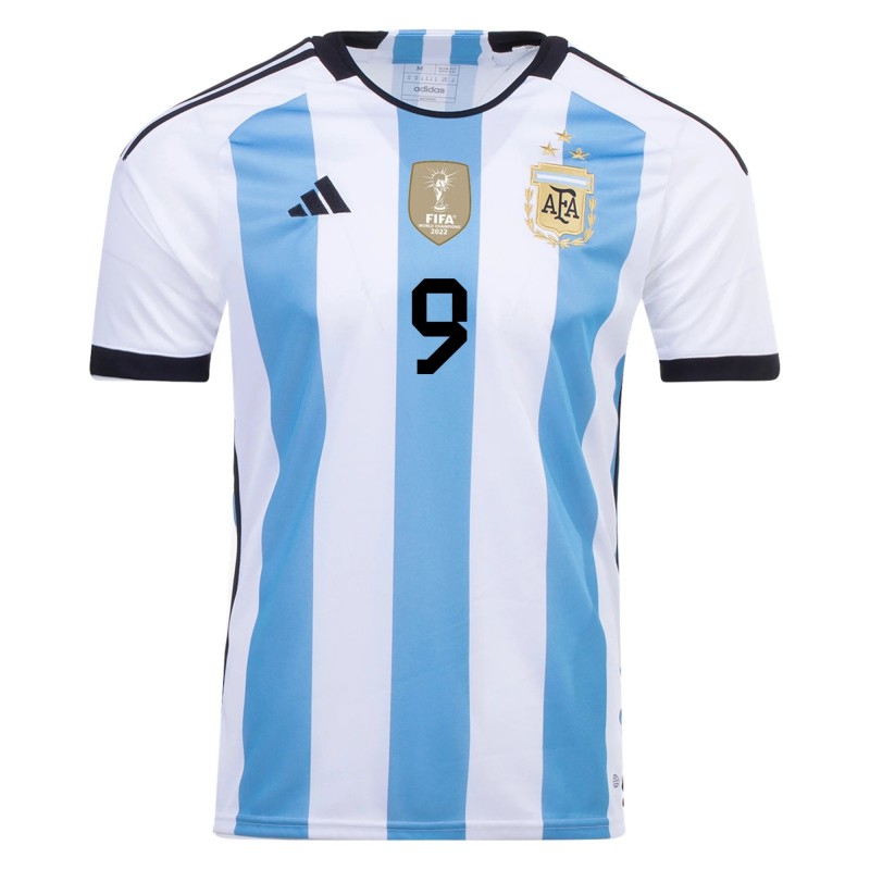 Argentina Superliga  2022/23 Argentina Home Jersey 3 stars Julian