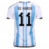 2022/23 Argentina Home Jersey WC 3 Stars Di Maria