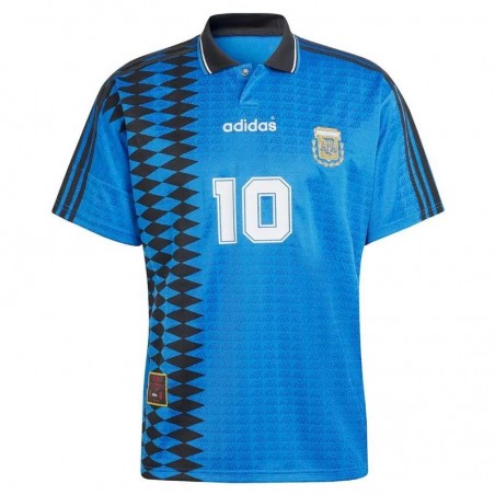 Argentina Superliga - 1994 Argentina Away Jersey Official Re Edition Maradona