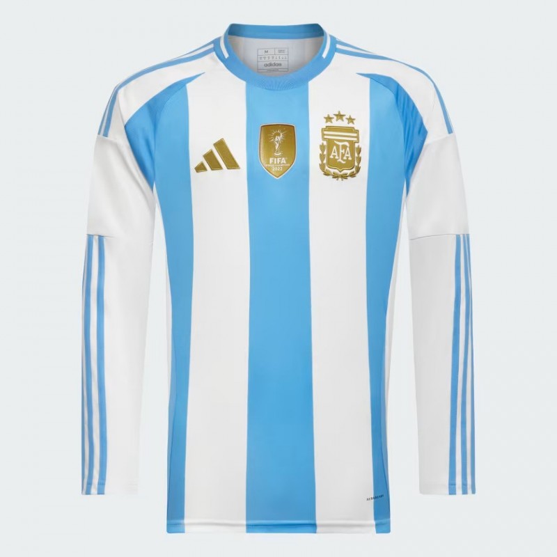 2024 Argentina Home Jersey Long Sleeves