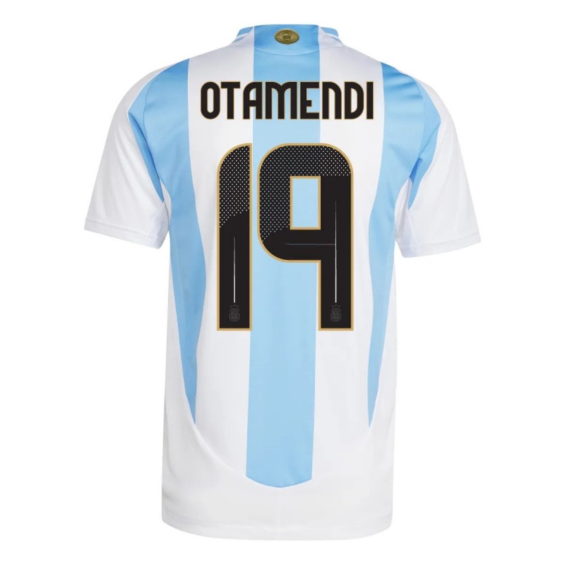 2024 Argentina Home Jersey Stadium Otamendi