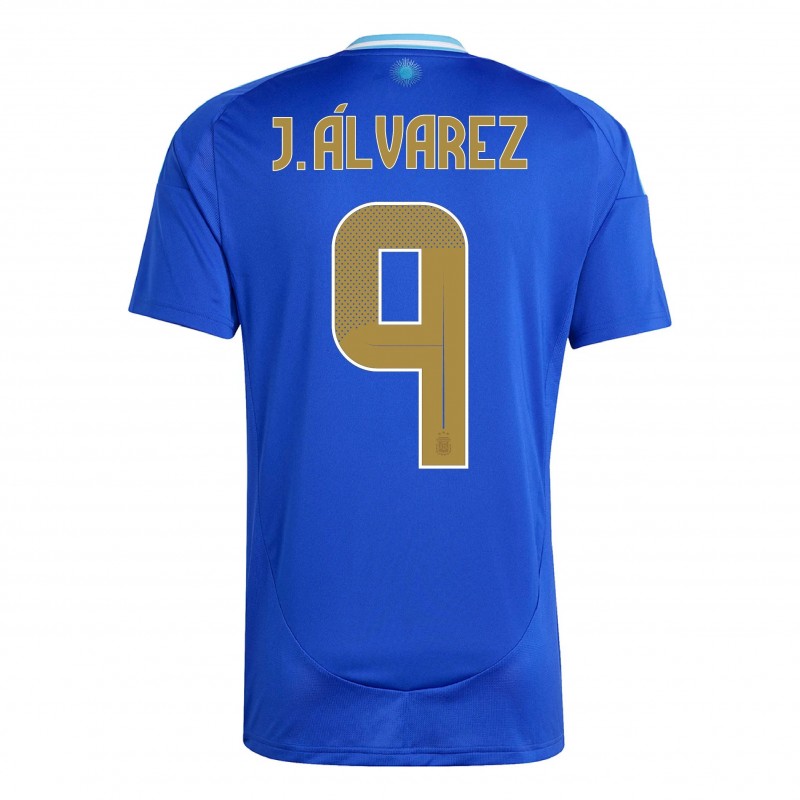 2024 Argentina Away Jersey Stadium Julian Alvarez