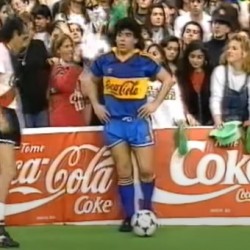 1992 Boca Juniors Home Jersey Maradona