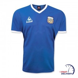 1986 México WC Argentina Away Jersey Maradona