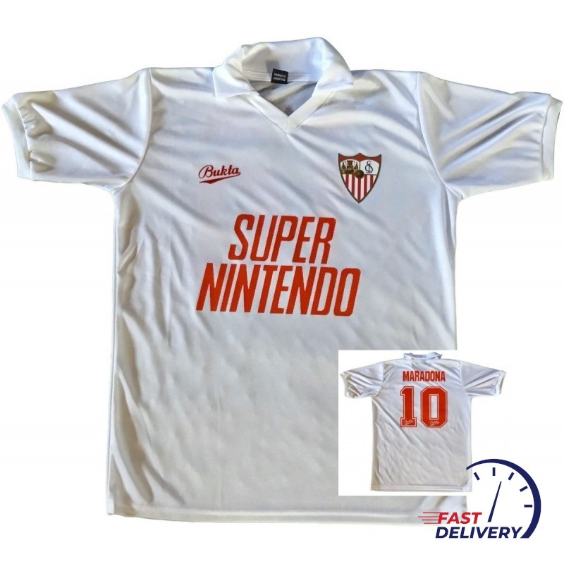 1992 Retro Sevilla FC Jersey Diego Maradona