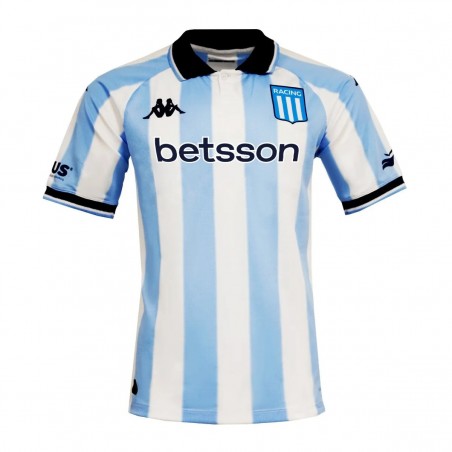 Argentina Superliga | 2025 Racing Club Home Jersey Regular Fit