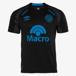 2025 belgrano de cordoba third jersey black front