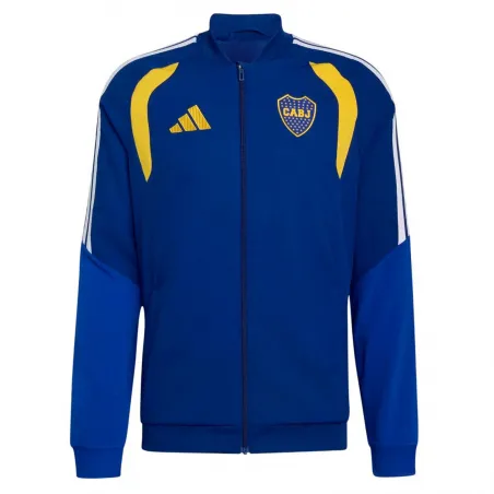 2026/27 Boca Juniors Tiro 26 Competition Presentation Jacket Blue Gold adidas