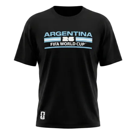Argentina FIFA World Cup Fanwear T-Shirt | Black