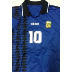 1994 USA World Cup Argentina Away Jersey Maradona