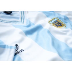 1990 Italy WC Argentina Home Jersey (Number 10)