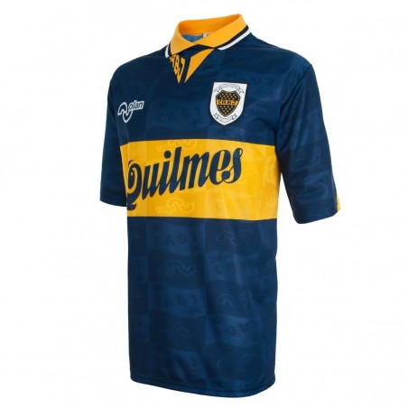1996 Boca Juniors Retro Home Jersey | Maradona & Caniggia